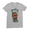 delicious aqua teens Ladies Fitted T-Shirt