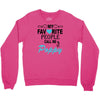 my favorite people call me poppy Crewneck Sweatshirt