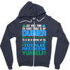 just wen i think you coundn't posible be any dumber you go and do somt Zipper Hoodie