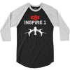 dji inspire one 1 men's t shirt 3/4 Sleeve Shirt