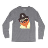 pug in a crew Long Sleeve Shirts