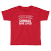 commassavenavy Toddler T-shirt