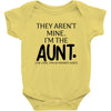 the cool fun and favorite aunt Baby Bodysuit