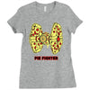 pie fighter Ladies Fitted T-Shirt