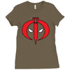 queso cobra Ladies Fitted T-Shirt