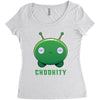 Final Space Chookity Women's Triblend Scoop T-shirt