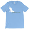 unicorn scooting on the floor T-Shirt