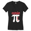 Cutie Pi Women's V-Neck T-Shirt