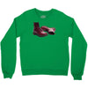 red doc marten skinhead boots, ideal birthday present or gift Crewneck Sweatshirt