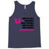 U=U Undetectable = Untransmittable Tank Top