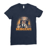 humans Ladies Fitted T-Shirt