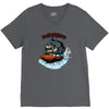playful, masculine V-Neck Tee