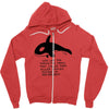 sea panda Zipper Hoodie