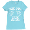 this guy loves philly Ladies Fitted T-Shirt