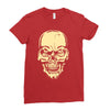 dead halloween head Ladies Fitted T-Shirt