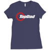 top dad mens funny novelty (2) Ladies Fitted T-Shirt