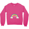 You're Looking At A Rainbow Crewneck Sweatshirt