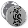 purr purr Pin-back button