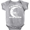 i black out solar ec;ipse Baby Onesie