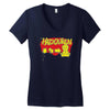 hadouken Women's V-Neck T-Shirt