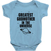 Greatest Godmother In The Universe Baby Onesie