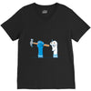 bad sock puppet V-Neck Tee