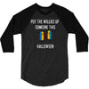 halloween 2 3/4 Sleeve Shirt