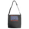 vote deez nuts Adjustable Strap Totes