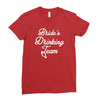 bride's drinking team diamond ring bachelorette Ladies Fitted T-Shirt
