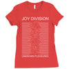 joy division unknown pleasures Ladies Fitted T-Shirt