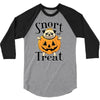 halloween pug 3/4 Sleeve Shirt