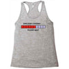 sarcasm loading please wait (2) Racerback Tank