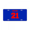 DUN 21 License Plate