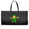 happy saint patrick day simpson Weekender Totes