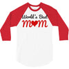 world  best mum 3/4 Sleeve Shirt