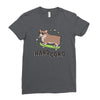 hard corg Ladies Fitted T-Shirt