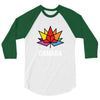 Canada Leaf LGBT 3/4 Sleeve Shirt