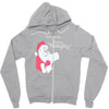 santa define naughty Zipper Hoodie