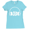 bargain loud records Ladies Fitted T-Shirt