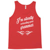 i'm silently correcting your grammar Tank Top