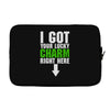 got your lucky charm Laptop sleeve