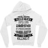 Super Cool Grandmother Of A Freaking Awesome Granddaughter Zipper Hoodie
