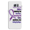 supporting the fighter, admiring the survivors, honoring the taken Samsung Galaxy S7 Case