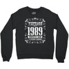 vintage made in 1989 perfectly aged a living legend Crewneck Sweatshirt