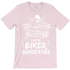You Cant Scare Me I am Biker Grandfather T-Shirt