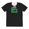 word muncher All Over Women's T-shirt