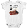 the pilgrimage Baby Onesie