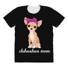 chihuahua mom All Over Women's T-shirt