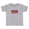 mission college maroon Toddler T-shirt