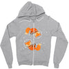 space fox Zipper Hoodie